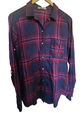 Hollister 90s Grunge Button Down Flannel S